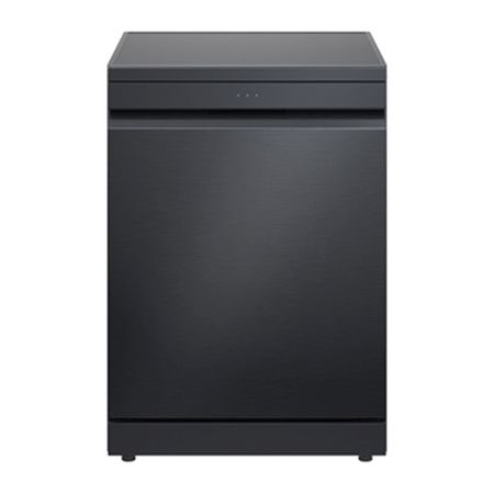 Lavastoviglie libera installazione | QuadWash Serie 3, Classe A 43dB | 14 coperti, Vapore, Auto-apertura, Wi-Fi | Nera - DF375HMS